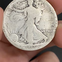 1917-D Walking Liberty Half Dollar