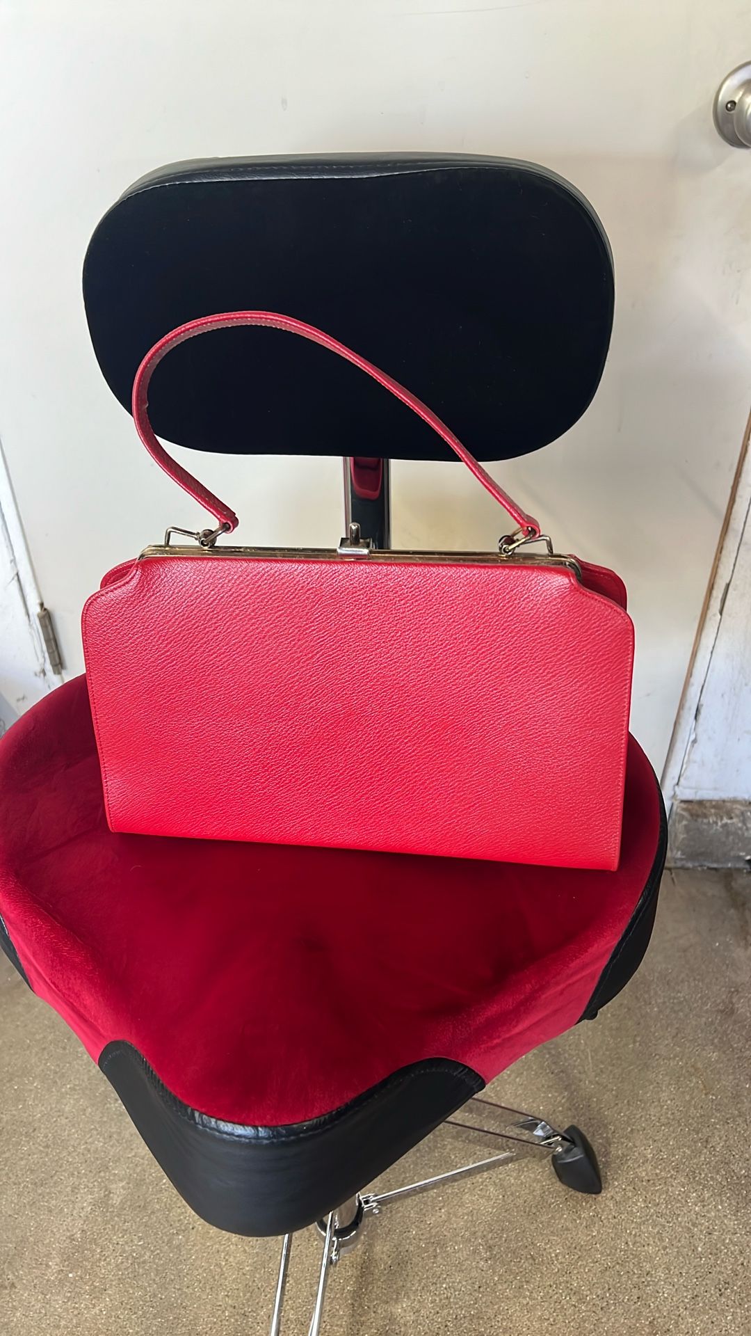 Vintage Lipstick Red 1950 Purse