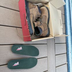 New Redwing King Toe Size 9