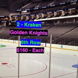Kraken Golden Knights Tickets