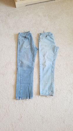 Mens Work Jeans 34x32, 34x34