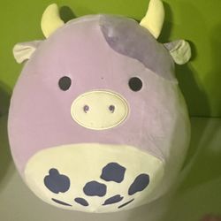 Bubba the purple cow Squishmallows stuffed animal