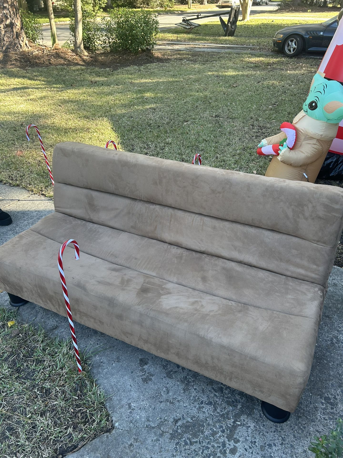 Brown Couch / Sleeper