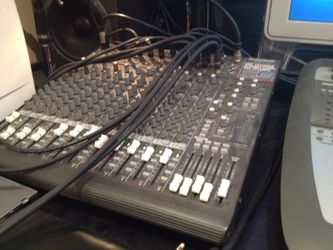 Mackie mixing board