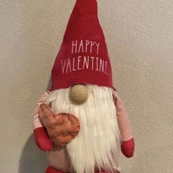  RAE DUNN HAPPY VALENTINE GNOME