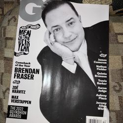 GQ Magazine December 2022 January 2023 Brendan Fraser
