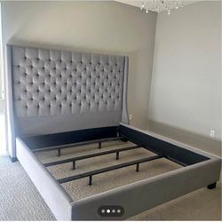 King Upholstered Bed