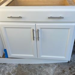 Base White Kitchen Cabinet 36”. New