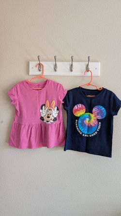 Girl shirts, size 5/6, bundle of 4
