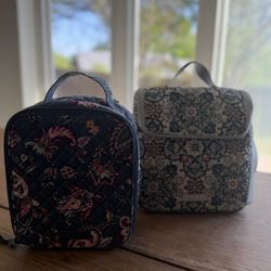 Vera Bradley Lunch Bags — Set of 2 — Clean & Great Condition