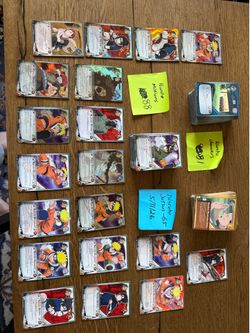 Naruto Bandai Trading Cards