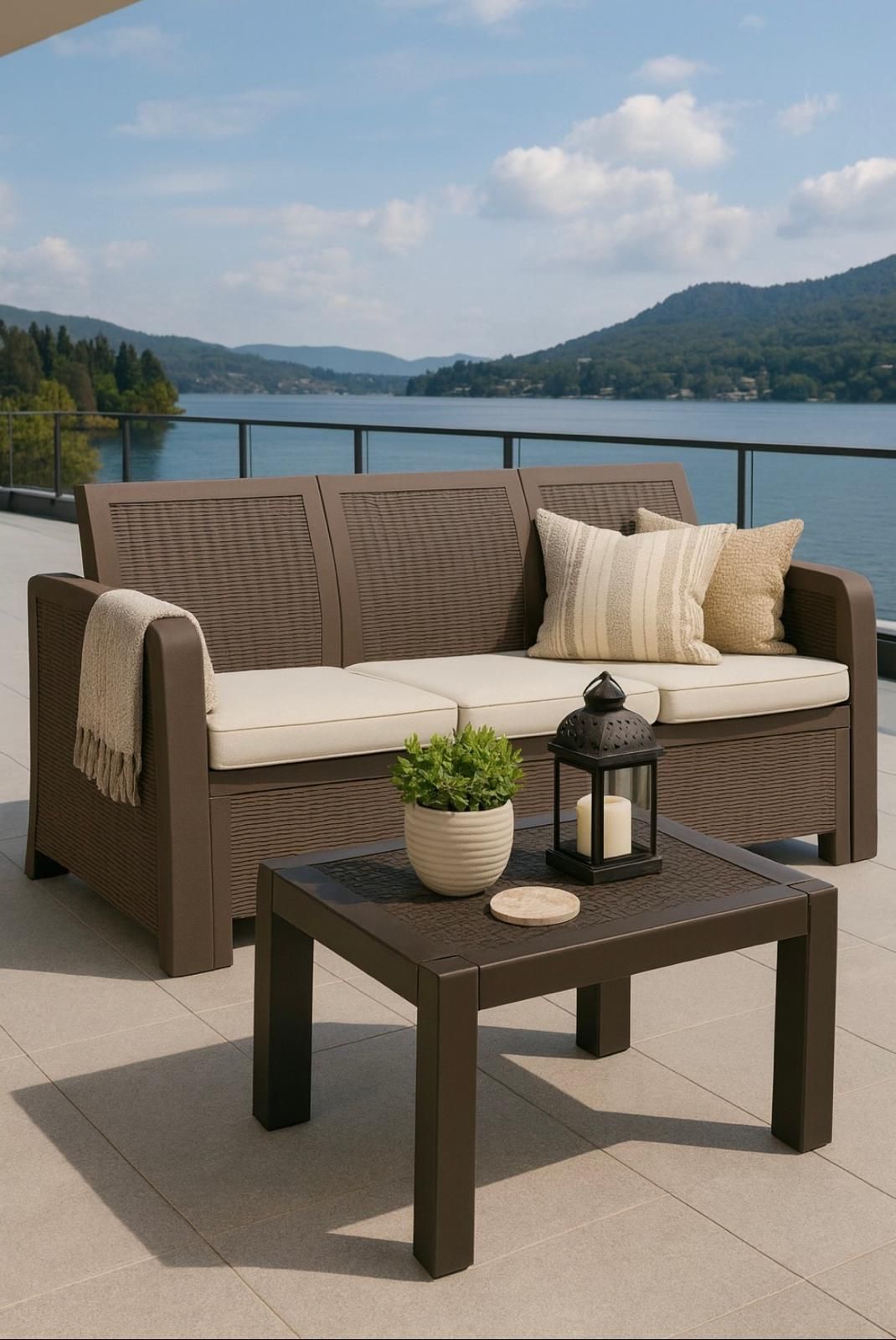 Sofas de Tres puestos para Exterior -