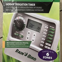 Rain Bird SST-600in Simple to Set Irrigation Sprinkler Timer Indoor 6 Zone