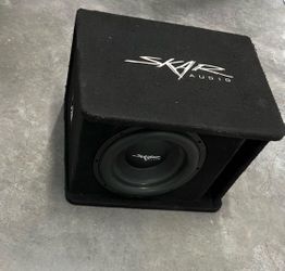 12” Skar Subwoofer Box Cajón 12 Pulgadas Bajo