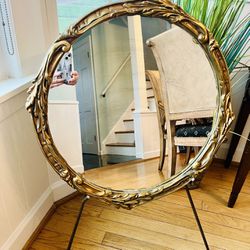 OLD GOLD MIRROR 
