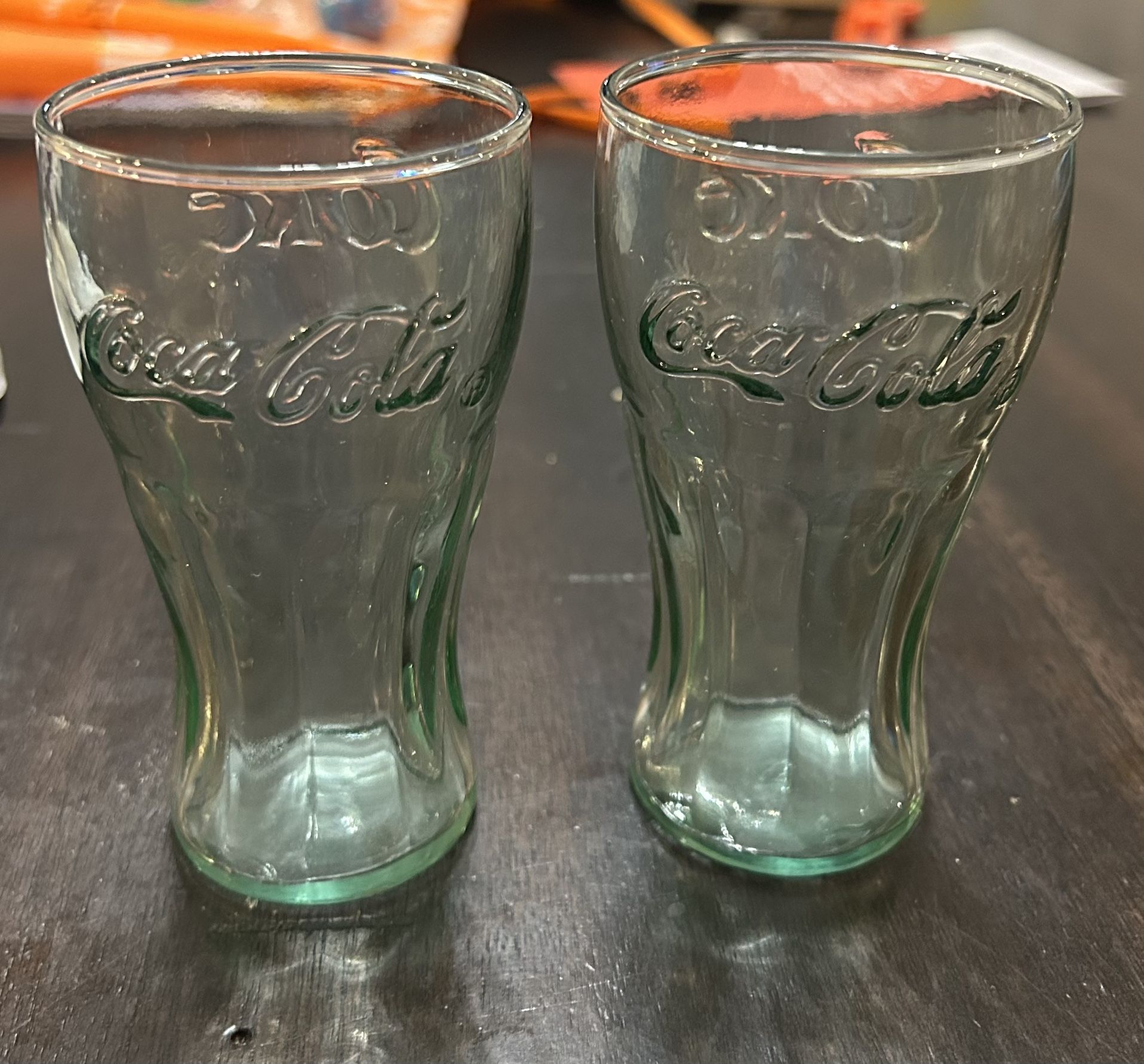 Collectible Vintage Coca-Cola Glasses- Set Of 2