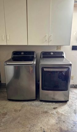 Smart LG washer and dryer