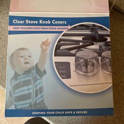Jool Clear Stove Knob Covers
