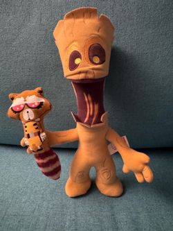 SDCC 2017 Groot & Rocket Raccoon GotG Skottie Young Plush Marvel