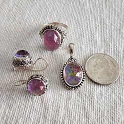 Sajen 925 Sterling Silver Jewelry Set