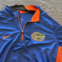 Florida Gators Quarter Zip Long Sleeve Jacket