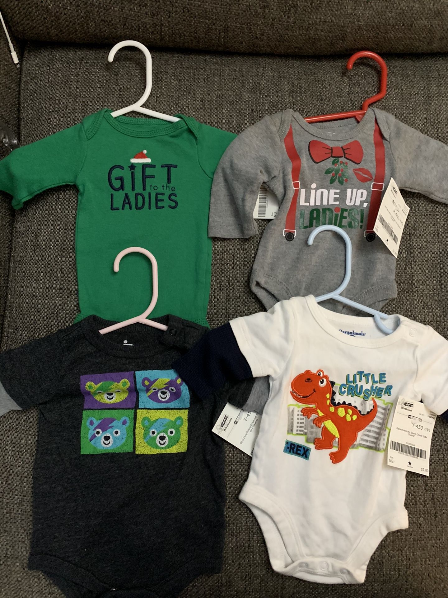 Newborn Boys Onesies, 2-piece Outfits, Pants And Sweaters