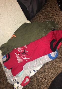 12 PCS baby Boy Onesies