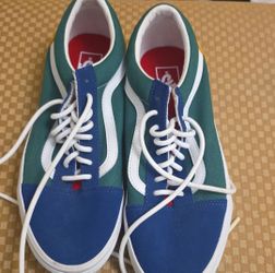 Vans Unisex 500714 Multicolor Old Skool Yacht Club Size 9M 10.5W Sneakers