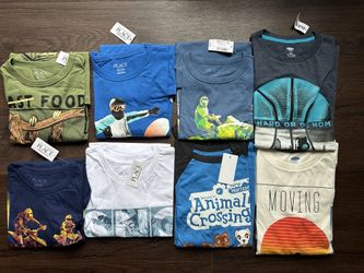  New Boys Long sleeves, Size 10-12Y $30 For 8