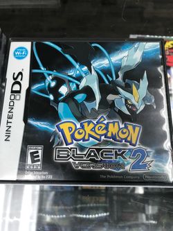 Pokemon Blk 2 DS $240 Gamehogs 11am-7pm