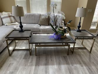 Whole Set Of Side Tables Center Table And Entryway Table