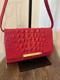 BRAHMIN the Minuette French Rose Melbourne Crossbody Bag