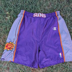 Phoenix Suns Pro Cut Shorts NBA Jersey Game Issue 38 XL Vintage Champion 