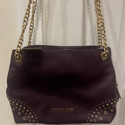 Michael Kors Gold Chain Handbag