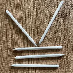 Apple Pencil 2nd Generation For iPad Air , iPad and Pro And Mini (magnetic wireless charging)  $65 each 