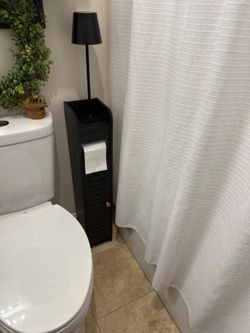 Small Bathroom Storage Cabinet, Fit for Small Toilet Paper Roll