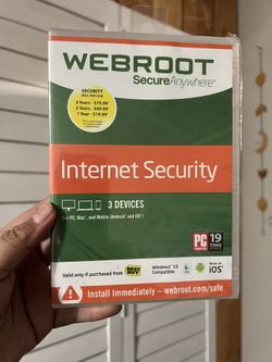 Webroot Secure Anywhere - Internet Security 