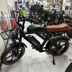 Movcan V30 Max Electric Bicycle 33MPH! Finance For $50 Down Payment!!