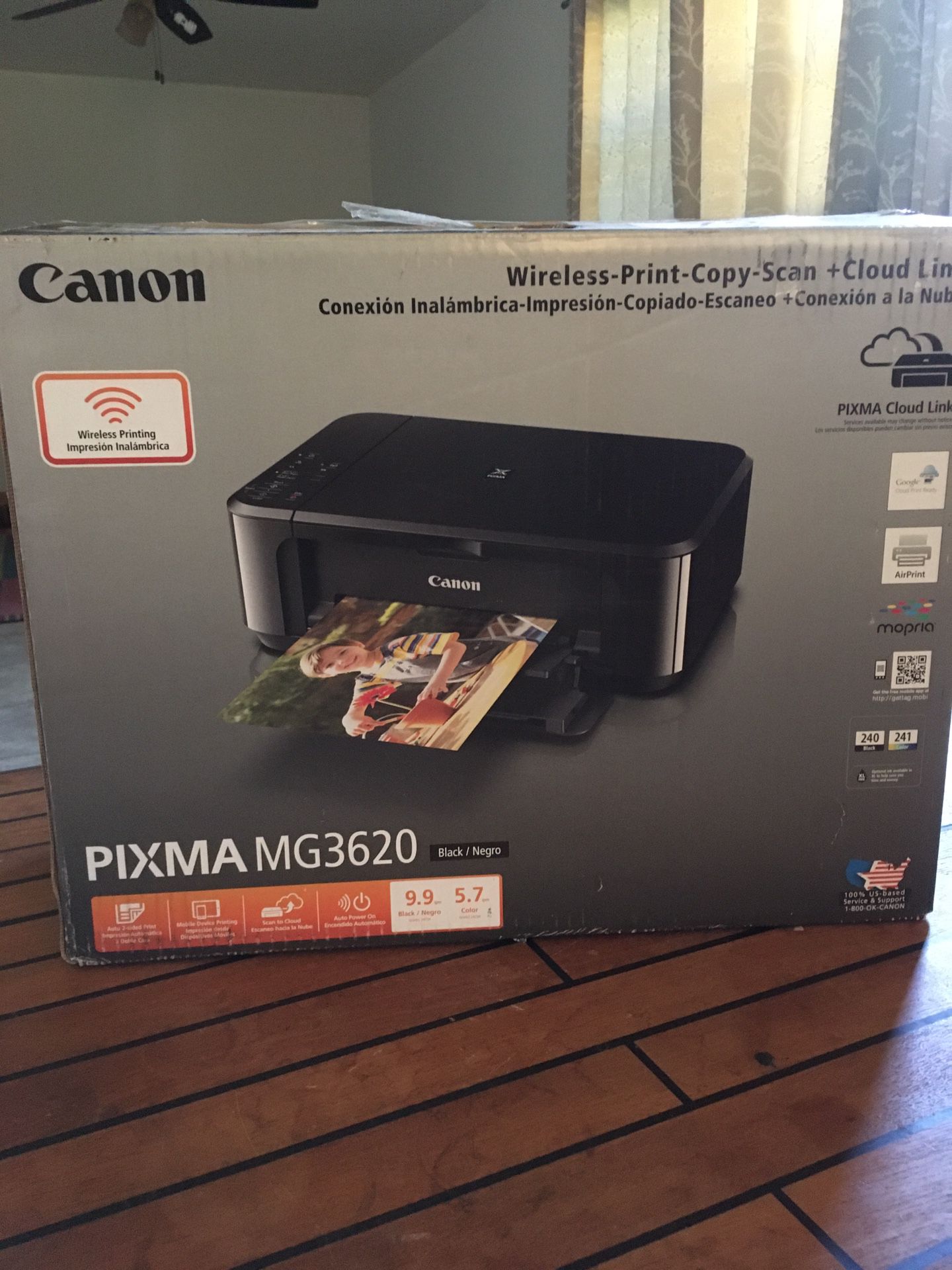 Canon PIXMA MG3620 WiFi, All in one printer, (NEW).