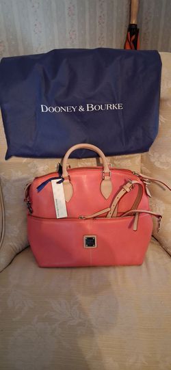 Dooney & Bourke Dillen Double Pocket Satchel Leather