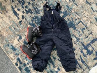 4t Snow Gear Snowsuit & Boots
