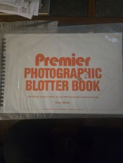 Premier Photographic Blotter Book BB1218