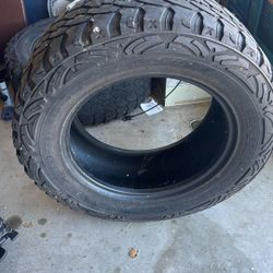 Two 35x12.50R2OLT Tires. 