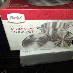 Parini 12 Quart Aluminum stockpot