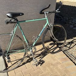 Vintage  Blanchi  Piaggio Road Bike 