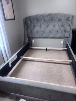 Queen bed frame