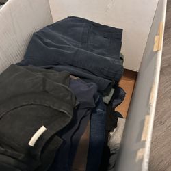 Box of Men’s Clothes 