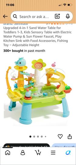 New water sand play table