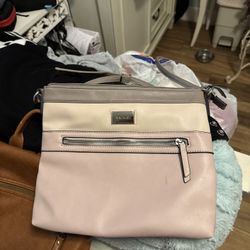 Nine West Coralia Sure Springs Crossbody Pink Salt Multi One Size 