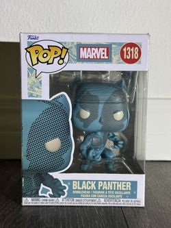 Black Panther Funko Pop #1318 Marvel – Blue Suit Variant – New In Box